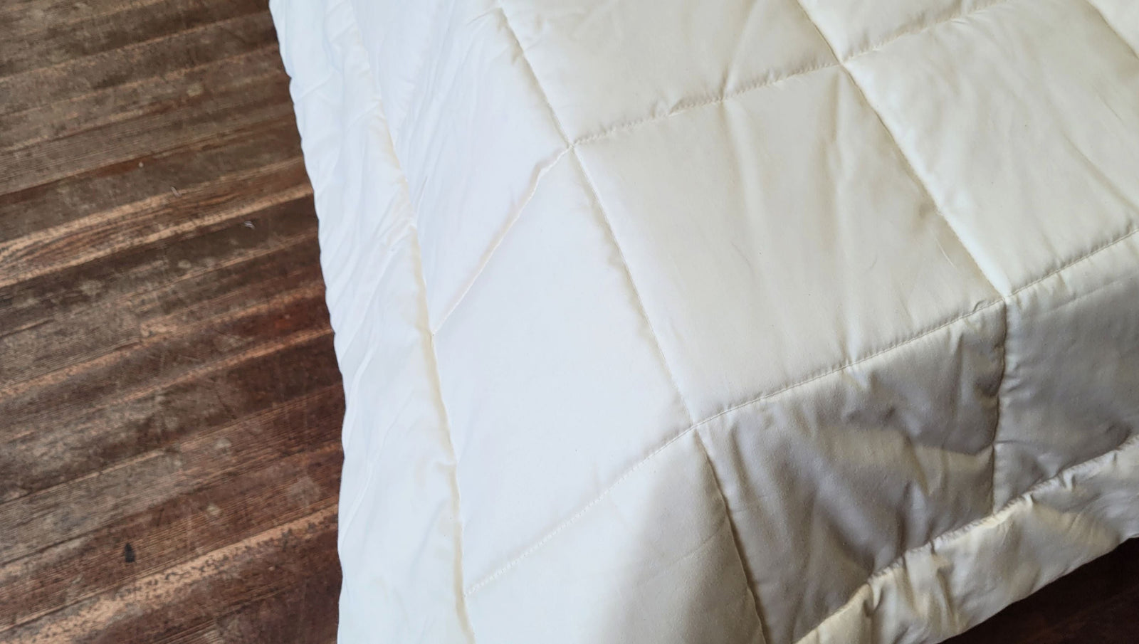 Organic Quilted Cotton Comforter by Soaring Heart Natural Beds – view 5
