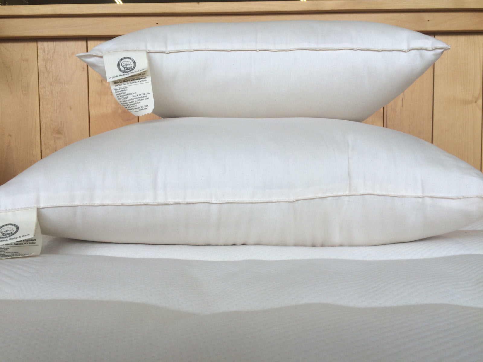 Wool Throw Pillow Insert by Holy Lamb Organics – view 4