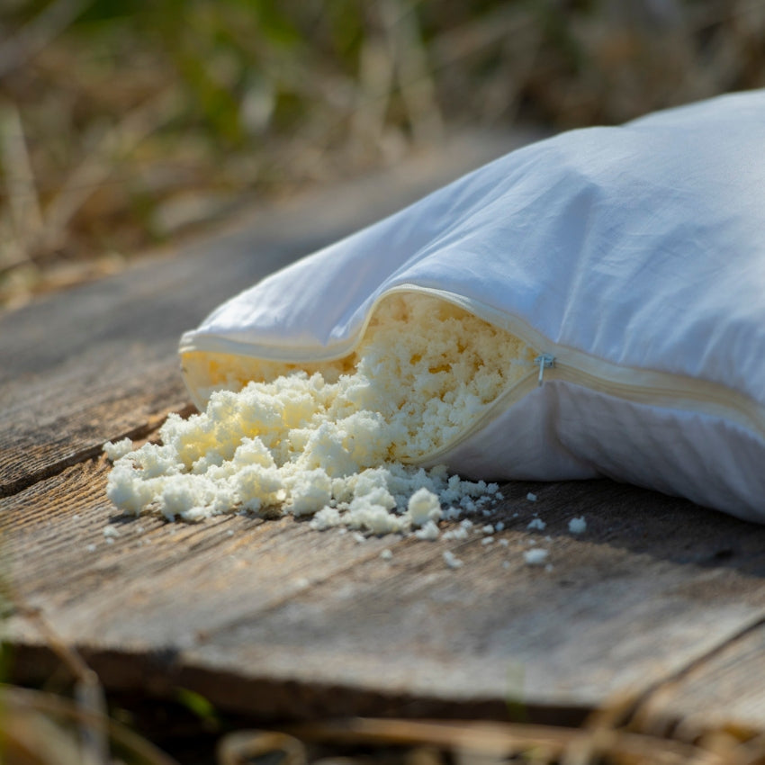 Organic Chipped Latex Pillow by Snug Sleep – view 3