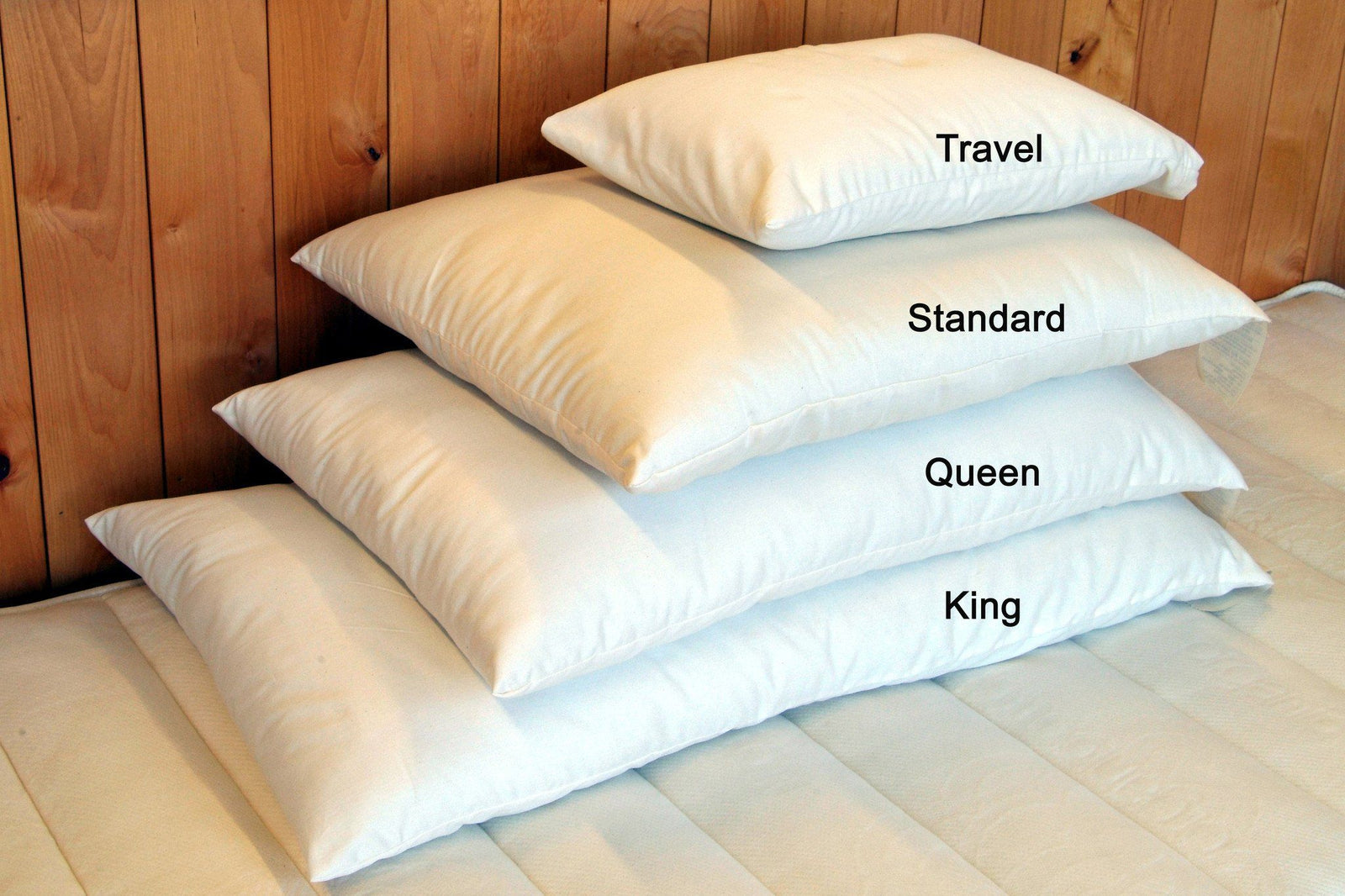 Certified Organic Wool Bed Pillow by Holy Lamb Organics – view 6
