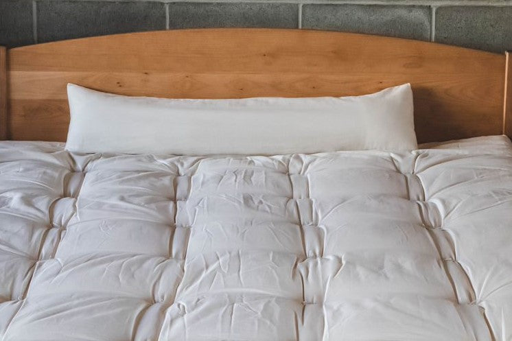 Natural Wool Body Pillow by Holy Lamb Organics – view 10