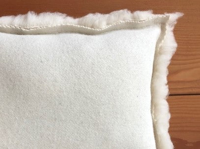 Child's First Pillow, Happy Lamb Fleece by Holy Lamb Organics – view 2