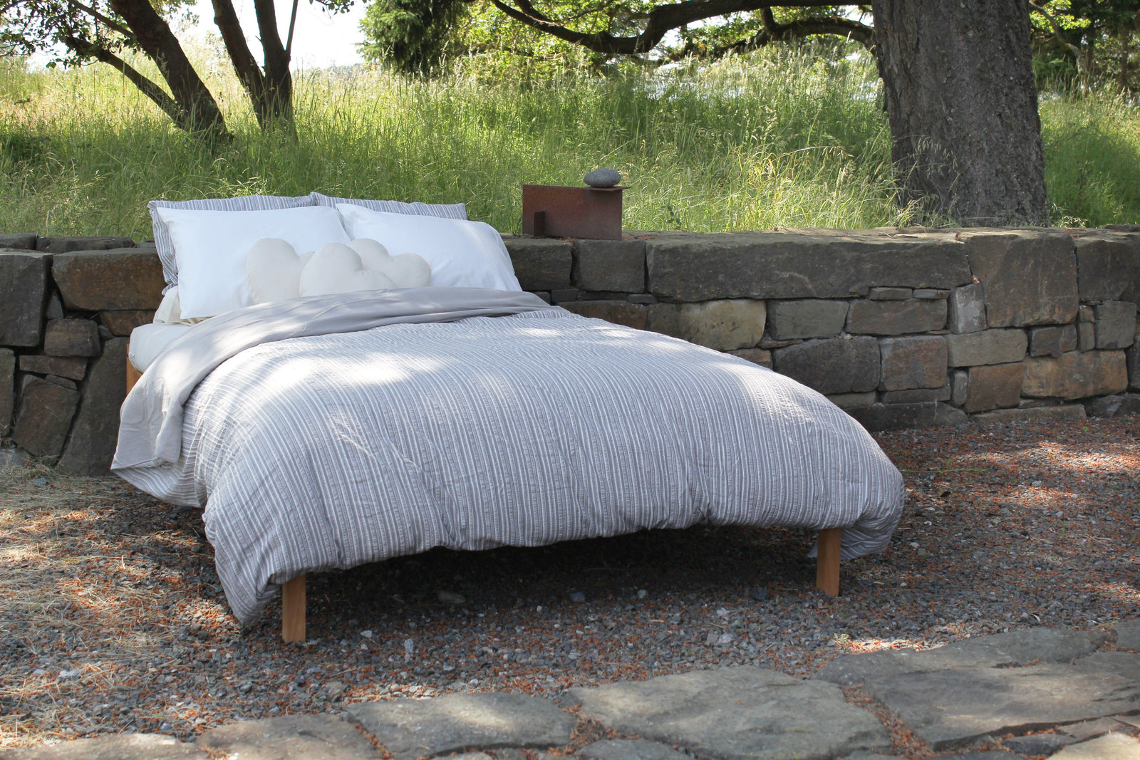 Organic Cotton, Latex & Wool Futon Mattress by Soaring Heart Natural Beds