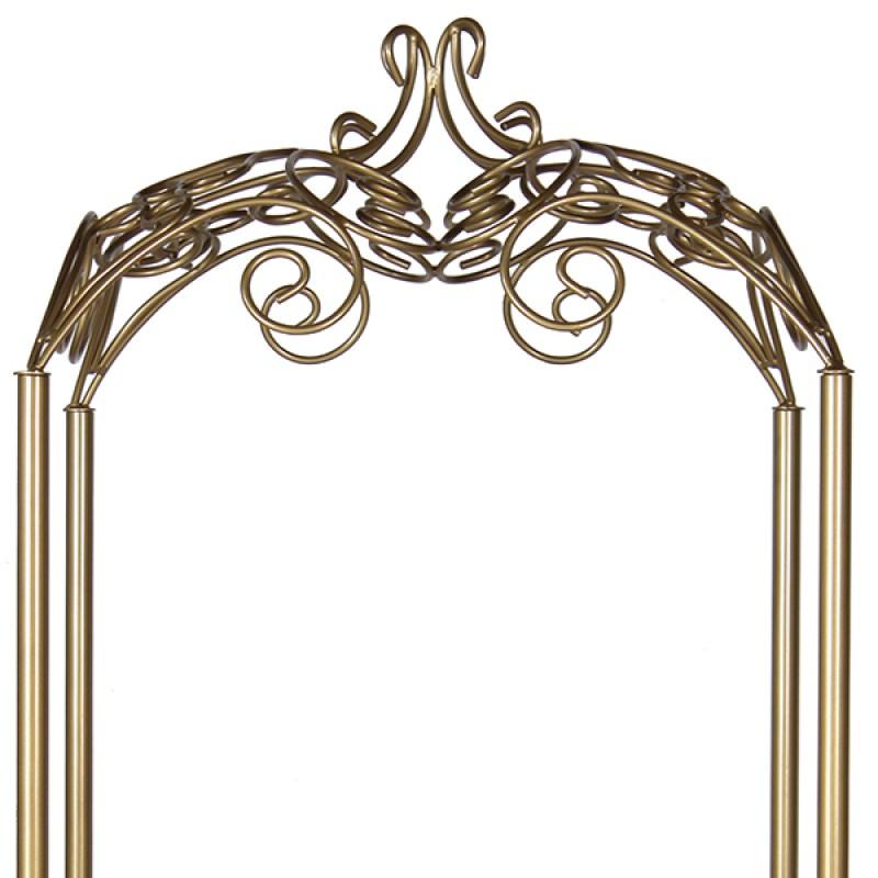 Stationary Round Canopy Crib - 42800-Crib-Jack and Jill Boutique