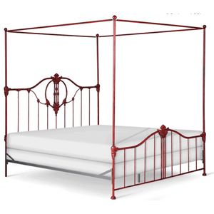 Corsican Iron Canopy Bed 42918 | Bastia Canopy Bed-Canopy Bed-Jack and Jill Boutique