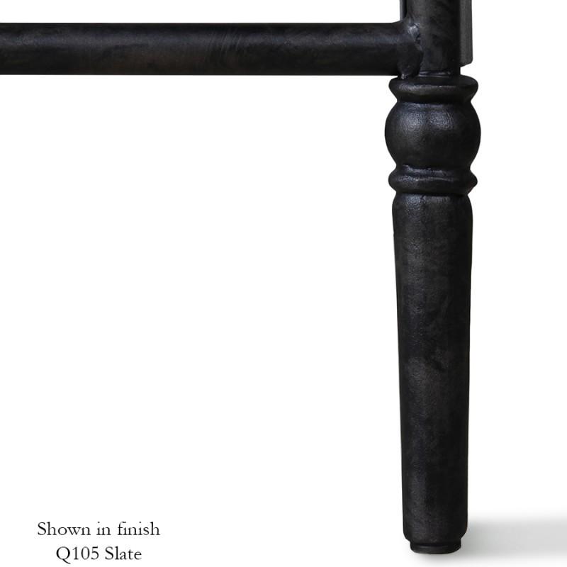 Corsican Iron Canopy Bed 43428 | Straight Canopy Olivia Bed-Canopy Bed-Jack and Jill Boutique