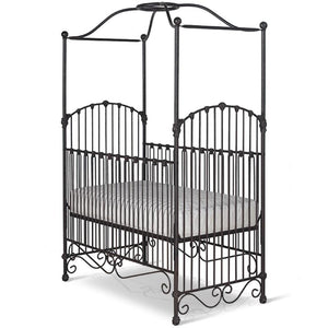 Corsican Iron Cribs 43458 | Stationary Canopy Crib-Cribs-Jack and Jill Boutique