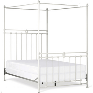 Corsican Iron Canopy Bed 43640 | Straight Canopy Williamsburg Bed-Canopy Bed-Jack and Jill Boutique