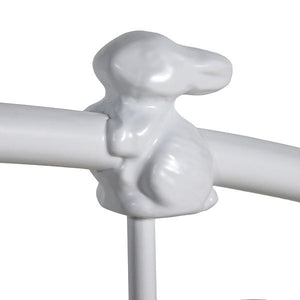 Daybed 43846 | Complete with bunny accents and an optional spring unit-Day Bed-Jack and Jill Boutique