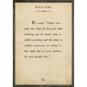 Dalai Lama - Book Collection Art Print-Art Print-Jack and Jill Boutique