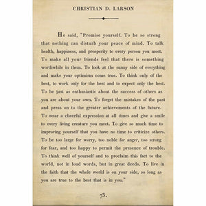 Christian Larson - Book Collection Art Print-Art Print-Jack and Jill Boutique