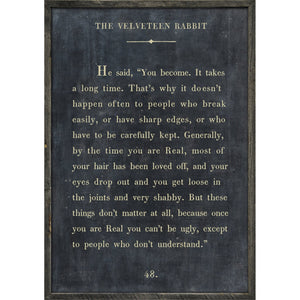 The Velveteen Rabbit - Book Collection Art Print-Art Print-Jack and Jill Boutique