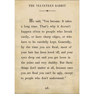 The Velveteen Rabbit - Book Collection Art Print-Art Print-Jack and Jill Boutique