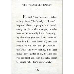 The Velveteen Rabbit - Book Collection Art Print-Art Print-Jack and Jill Boutique