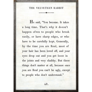 The Velveteen Rabbit - Book Collection Art Print-Art Print-Jack and Jill Boutique
