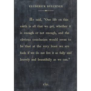 Frederick Buechner - Book Collection Art Print-Art Print-Jack and Jill Boutique