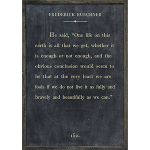 Frederick Buechner - Book Collection Art Print-Art Print-Jack and Jill Boutique