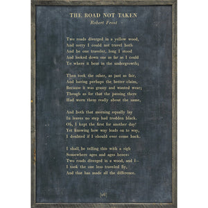 The Road Not Taken - Poetry Collection Art Print-Art Print-Jack and Jill Boutique