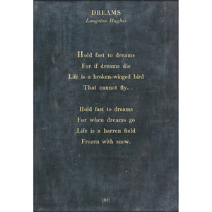 Dreams - Poetry Collection Art Print-Art Print-Jack and Jill Boutique