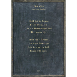 Dreams - Poetry Collection Art Print-Art Print-Jack and Jill Boutique