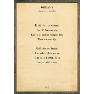 Dreams - Poetry Collection Art Print-Art Print-Jack and Jill Boutique