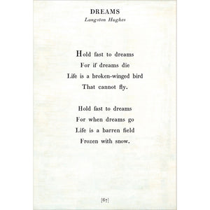 Dreams - Poetry Collection Art Print-Art Print-Jack and Jill Boutique