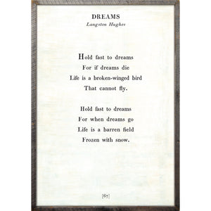 Dreams - Poetry Collection Art Print-Art Print-Jack and Jill Boutique