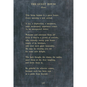 The Guest House - Poetry Collection Art Print-Art Print-Jack and Jill Boutique