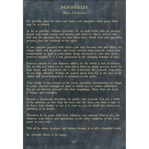 Desiderata - Poetry Collection Art Print-Art Print-Jack and Jill Boutique