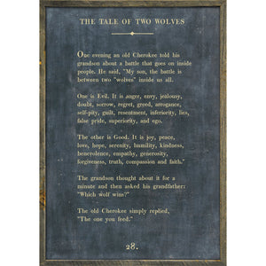 The Tale of Two Wolves - Book Collection Art Print-Art Print-Jack and Jill Boutique