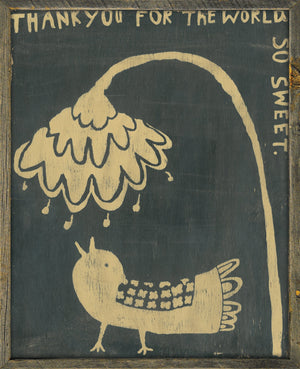 Art Print - Thank You Bird-Art Print-Jack and Jill Boutique