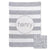 Metallic Modern Stripe Stroller Blanket or Baby Blanket-Blankets-Jack and Jill Boutique
