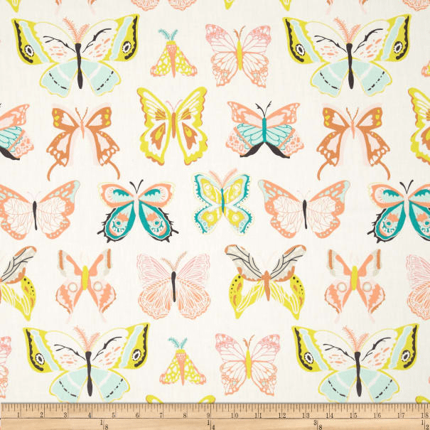Butterfly Fabric By The Yard | 100% Cotton-Fabric-Jack and Jill Boutique
