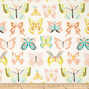Butterfly Fabric By The Yard | 100% Cotton-Fabric-Yard-Jack and Jill Boutique