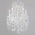 Adele Antique White 5-Light Chandelier-Chandeliers-Chandelier Only-Jack and Jill Boutique