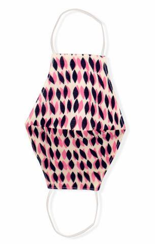 Wild Print Reusable Washable Face Mask, 100% Cotton snug fit design with filter-Face Mask-Pink black-Jack and Jill Boutique