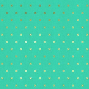 XOXO in Toy Boat Gold Fabric by the Yard | 100% Cotton-Fabric-Jack and Jill Boutique