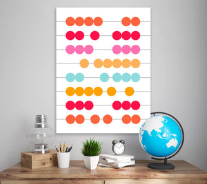 Abacus Wall Art-Wall Art-Jack and Jill Boutique