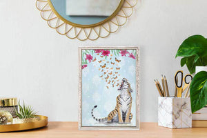 All Things Tiger - Mini Framed Canvas-Mini Framed Canvas-Jack and Jill Boutique