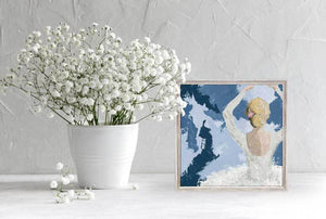 Allegro - Mini Framed Canvas-Mini Framed Canvas-Jack and Jill Boutique