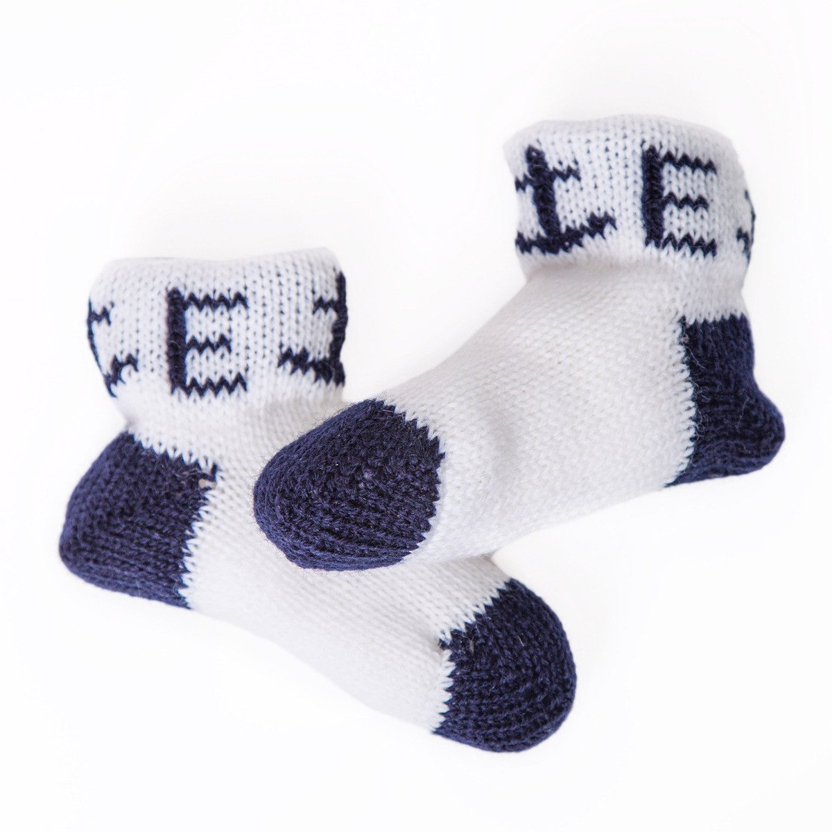 Anchor & Initial Personalized Booties-Booties-Jack and Jill Boutique