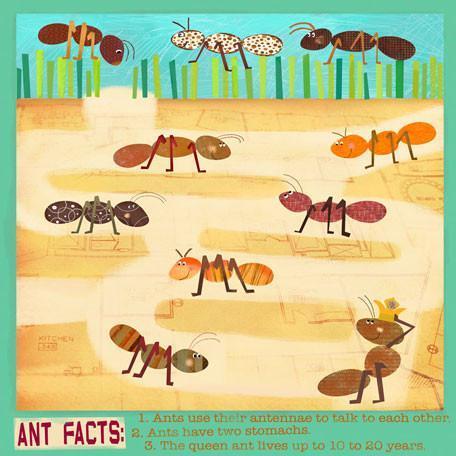 Ants | Canvas Wall Art-Canvas Wall Art-Jack and Jill Boutique
