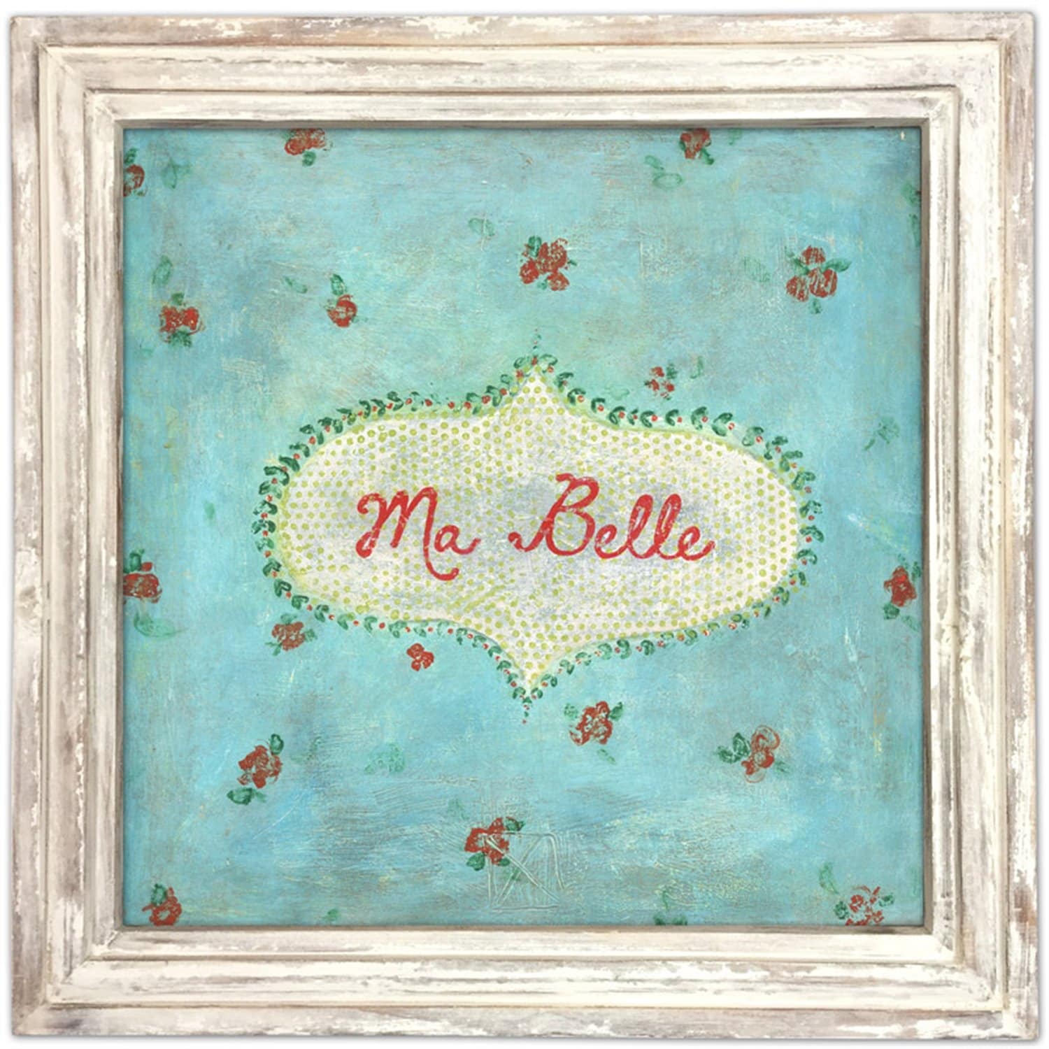 ART PRINT - Ma Belle-Art Print-36" x 36"-White Wash-Jack and Jill Boutique