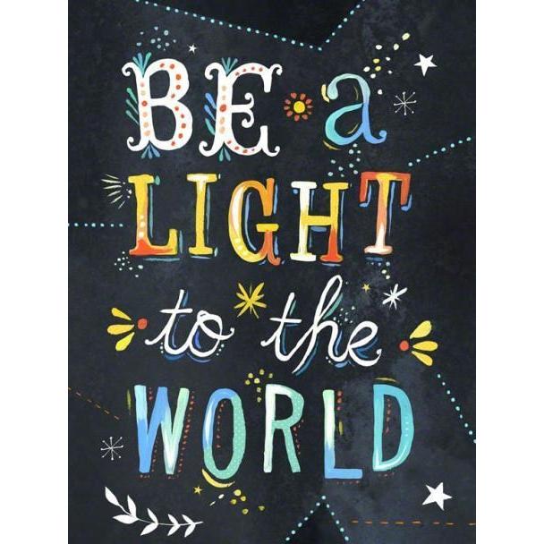 Be a Light to the World | Canvas Wall Art-Canvas Wall Art-Jack and Jill Boutique