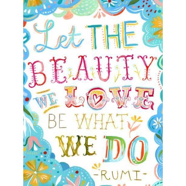 Beauty We Love | Canvas Wall Art-Canvas Wall Art-Jack and Jill Boutique