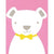 Bow Tie Teddy - Light Pink | Canvas Wall Art-Canvas Wall Art-Jack and Jill Boutique