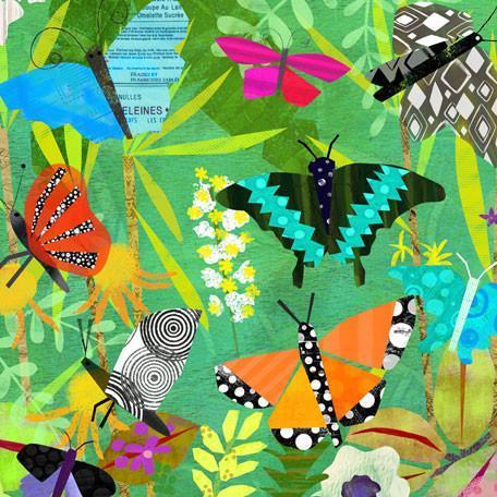 Butterfly Pavilion | Canvas Wall Art-Canvas Wall Art-Jack and Jill Boutique