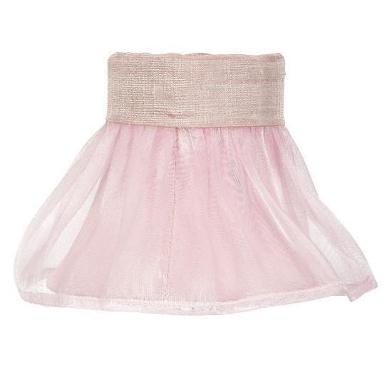 Chandelier Shade - Ruffled Sheer Skirt - Pink-Chandelier Shades-Default-Jack and Jill Boutique