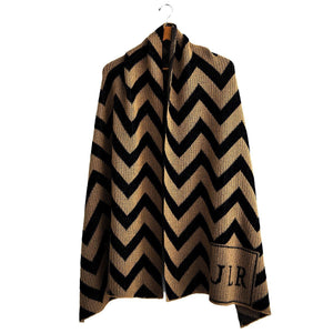 Chevron & Initials Wrap-Wrap-Jack and Jill Boutique