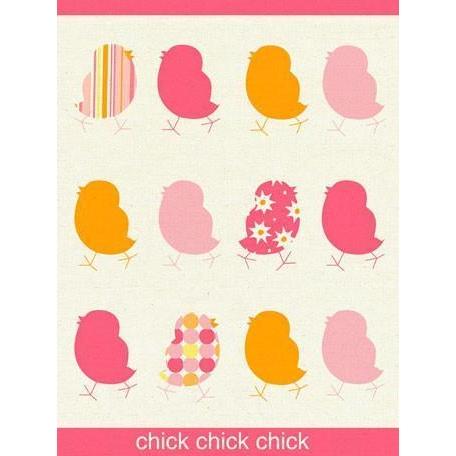 Chick Chick Chick | Canvas Wall Art-Canvas Wall Art-Jack and Jill Boutique